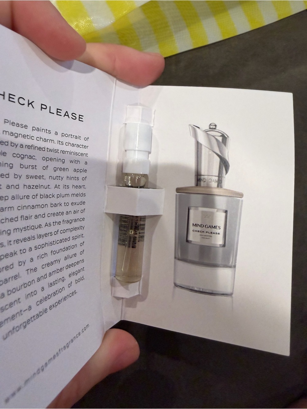 Check Please Extrait 2ml - Picture 2 of 2
